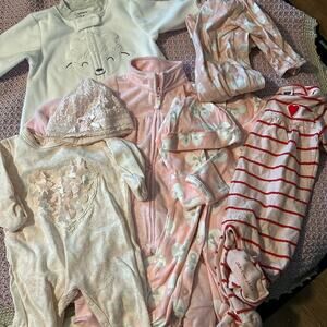 NB-3mo Baby Girl Bundle